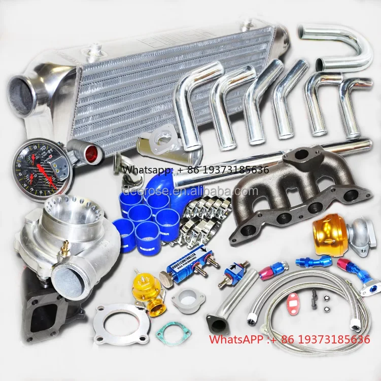 Turbocharger Kit Manifold GT35 Compatible with 02-04 For Honda Civic D17 1.7L SOHC ONLY
Turbocharger Kit Manifold GT35 Compatible with 02-04 For Honda Civic D17 1.7L SOHC ONLY