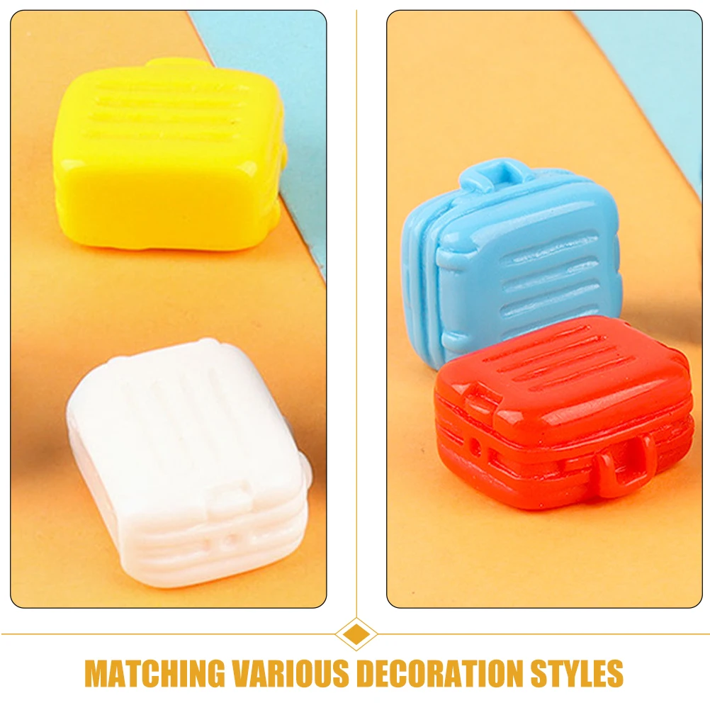 6 Pcs Suitcase Luggage Adornment for Decor Accessories Vintage Mini House Accessory Style Mini House Ornament
6 Pcs Suitcase Luggage Adornment for Decor Accessories Vintage Mini House Accessory Style Mini House Ornament