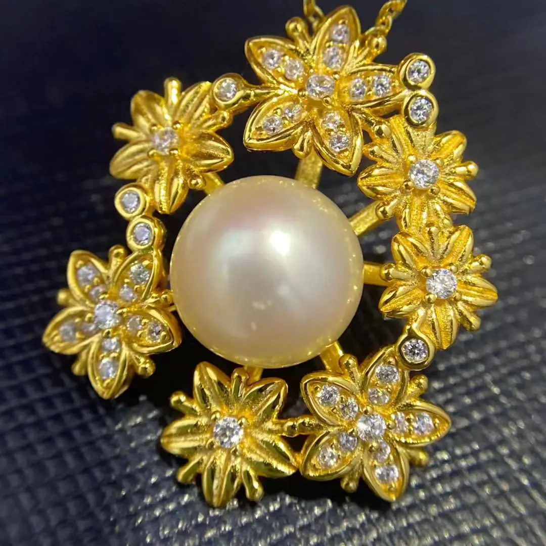 Wholesale S925 Sterling Silver Pendant Mount Base Mountings Findings Parts Fittings Accessories for 8-9mm Pearls 5pcs/lot
Wholesale S925 Sterling Silver Pendant Mount Base Mountings Findings Parts Fittings Accessories for 8-9mm Pearls 5pcs/lot