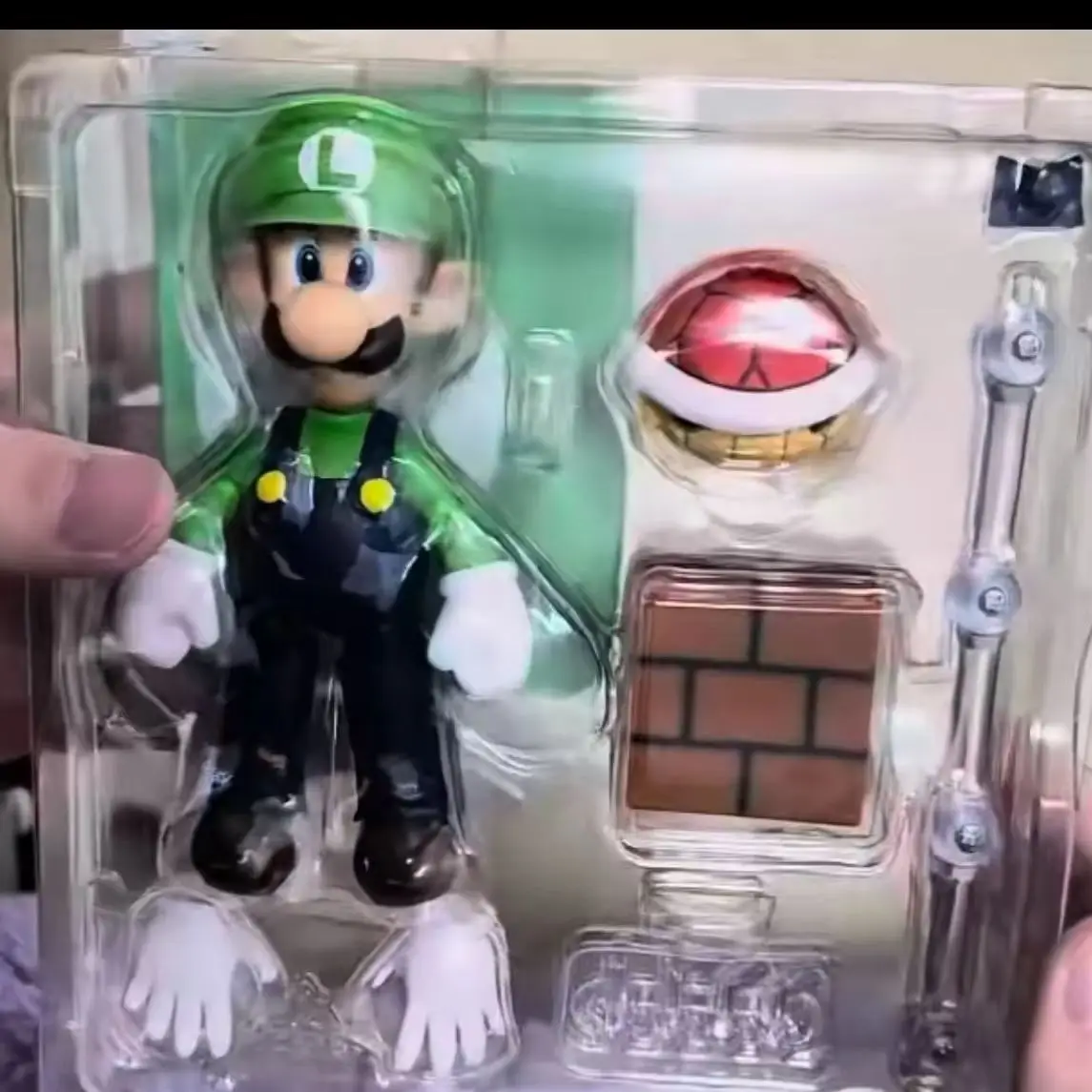 In Stock Genuine Bandai Super Mario Model Kit SHF Luigi Anime Action Figure Collection Finished Model Boys Toys Birthday Gifts
In Stock Genuine Bandai Super Mario Model Kit SHF Luigi Anime Action Figure Collection Finished Model Boys Toys Birthday Gifts