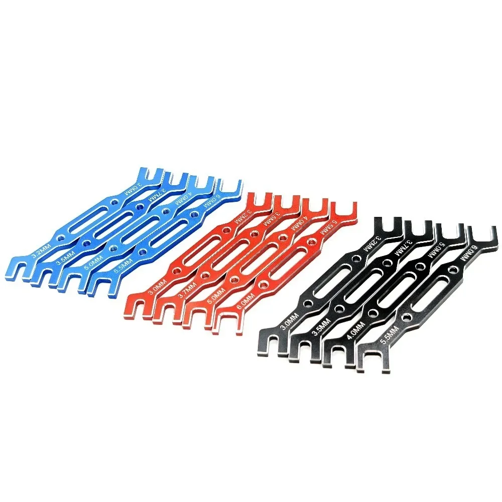 4 шт. гаечный ключ 3/3,2/3,5/3,7/4/5/5,5/6 мм, гайка фаркопа, съемник шарового шарнира, универсальный инструмент для радиоуправляемого автомобиля, дрона, лодки 
4 шт. гаечный ключ 3/3,2/3,5/3,7/4/5/5,5/6 мм, гайка фаркопа, съемник шарового шарнира, универсальный инструмент для радиоуправляемого автомобиля, дрона, лодки