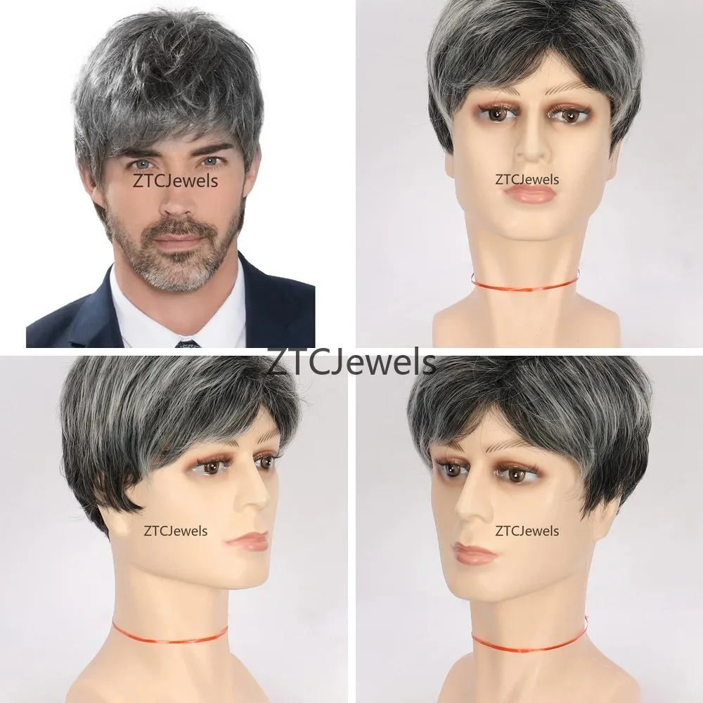 Cosplay Wig Men Short Curly Hair High Temperature Wire Fluffy Granny Gray Color Wig Head Set
Cosplay Wig Men Short Curly Hair High Temperature Wire Fluffy Granny Gray Color Wig Head Set