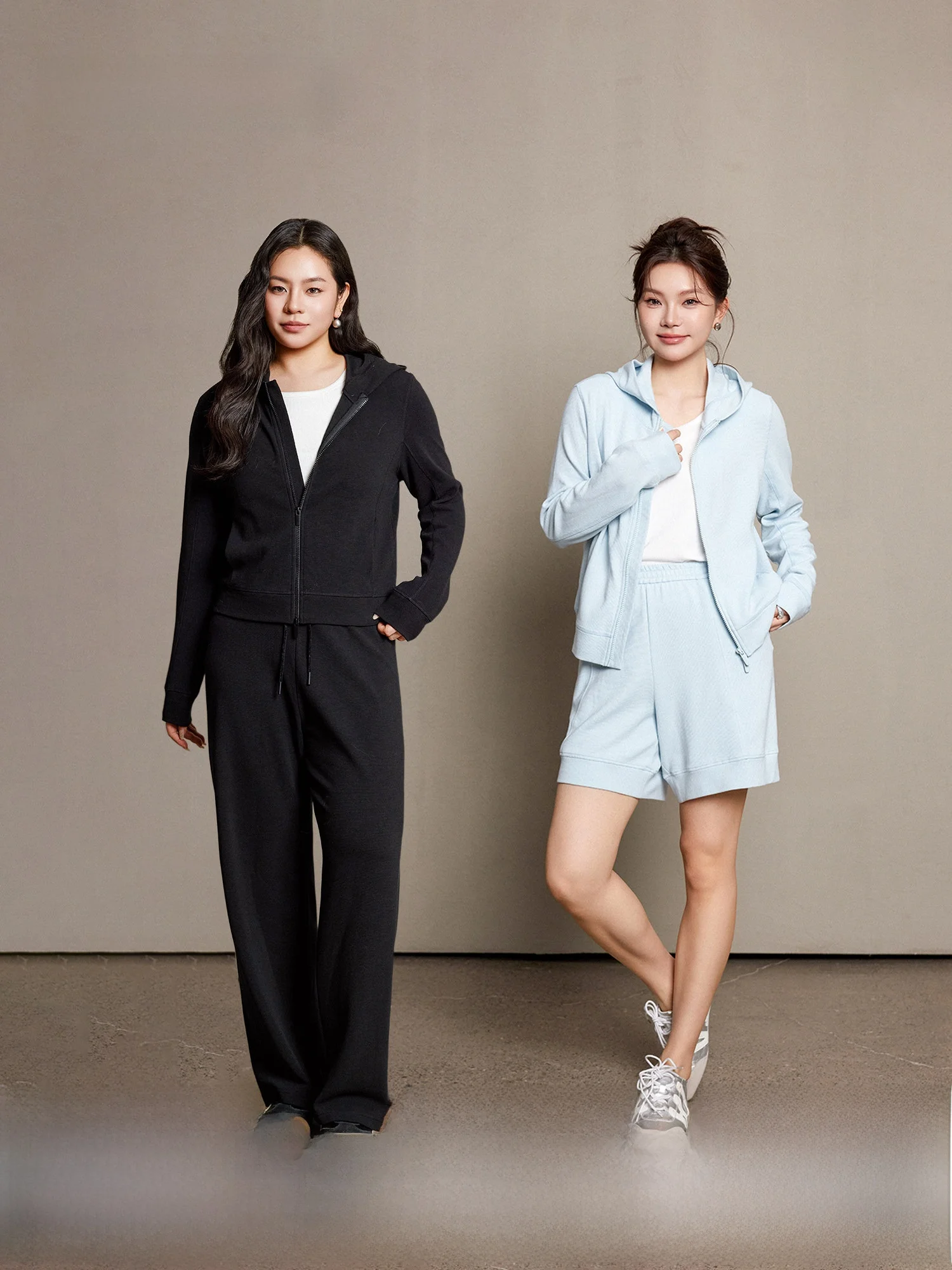 Plusmall Air Chouxfei Casual Hooded Straight Leg Pants Two Piece Set Comfortable Spring Faion plus Size Women's Ensemble
Plusmall Air Chouxfei Casual Hooded Straight Leg Pants Two Piece Set Comfortable Spring Faion plus Size Women's Ensemble