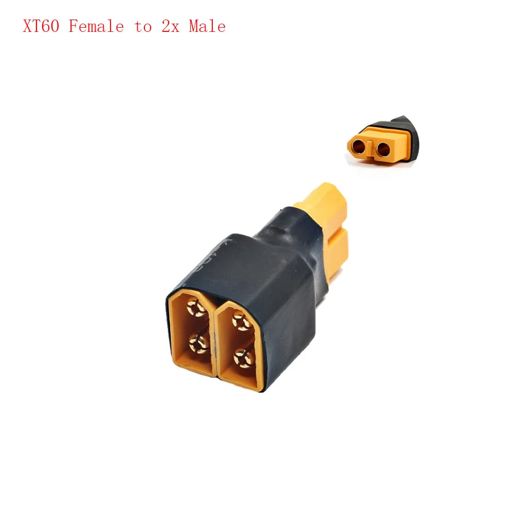 XT60 Connector Adapter Converter Cable Connector XT60 Parallel Connector Lipo Battery Harness Plug Wire Adapter Male to Female
XT60 Connector Adapter Converter Cable Connector XT60 Parallel Connector Lipo Battery Harness Plug Wire Adapter Male to Female