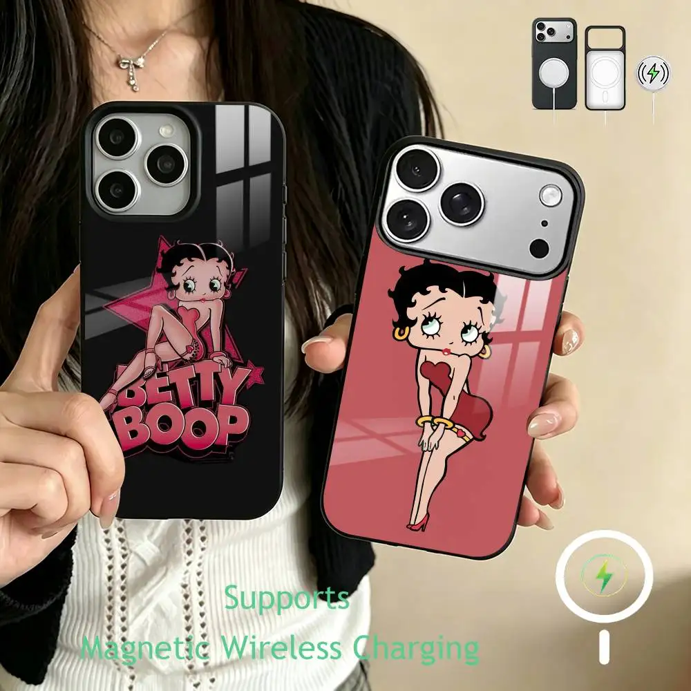 Retro Cartoon B-Betty Boop Phone Case For iPhone17,16,15,14,13,12,11 Plus,Pro Supports Magnetic Wireless Charging
Retro Cartoon B-Betty Boop Phone Case For iPhone17,16,15,14,13,12,11 Plus,Pro Supports Magnetic Wireless Charging