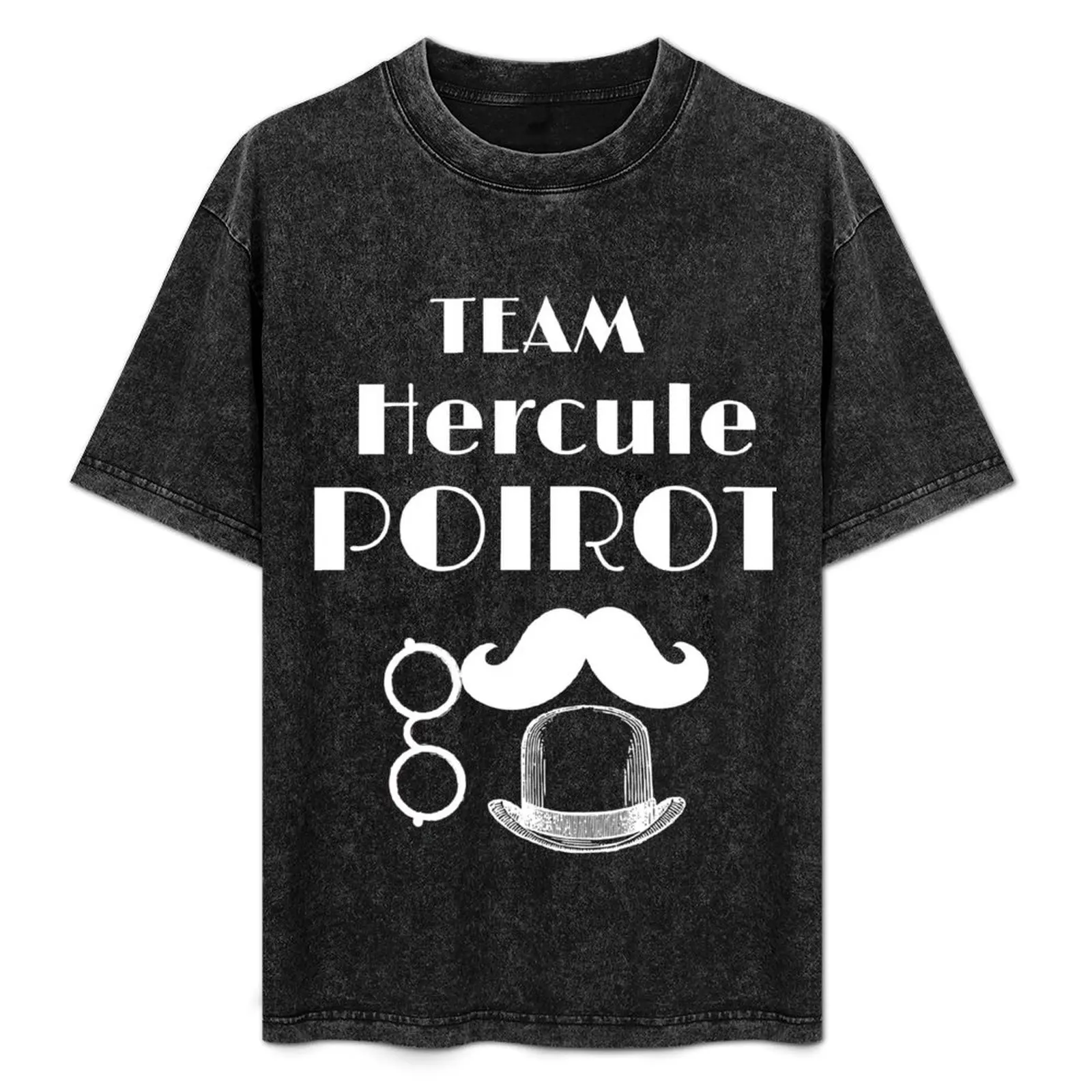 TEAM HERCULE POIROT - TEE SHIRT AND MUG - HUMOR T-Shirt Water Resistant Casual T-Shirt
TEAM HERCULE POIROT - TEE SHIRT AND MUG - HUMOR T-Shirt Water Resistant Casual T-Shirt
