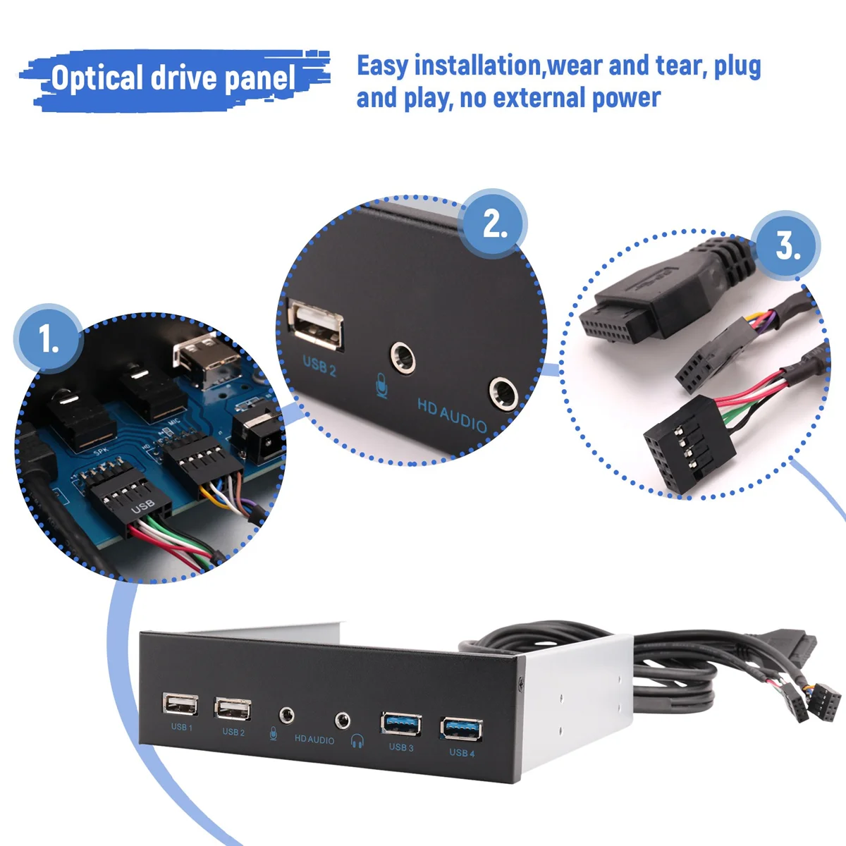 5.25 Inch Desktop Pc Case Internal Front Panel Usb Hub 2 Ports Usb 3.0 And 2 Ports Usb 2.0 With Hd Audio Port 20 Pin Con Vogue
5.25 Inch Desktop Pc Case Internal Front Panel Usb Hub 2 Ports Usb 3.0 And 2 Ports Usb 2.0 With Hd Audio Port 20 Pin Con Vogue
