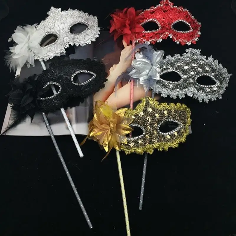 652F Feathered Masquerade Mask With Half Face Mask Masquerade Eyemask for Women Halloween Cosplay Masquerade Proms
652F Feathered Masquerade Mask With Half Face Mask Masquerade Eyemask for Women Halloween Cosplay Masquerade Proms