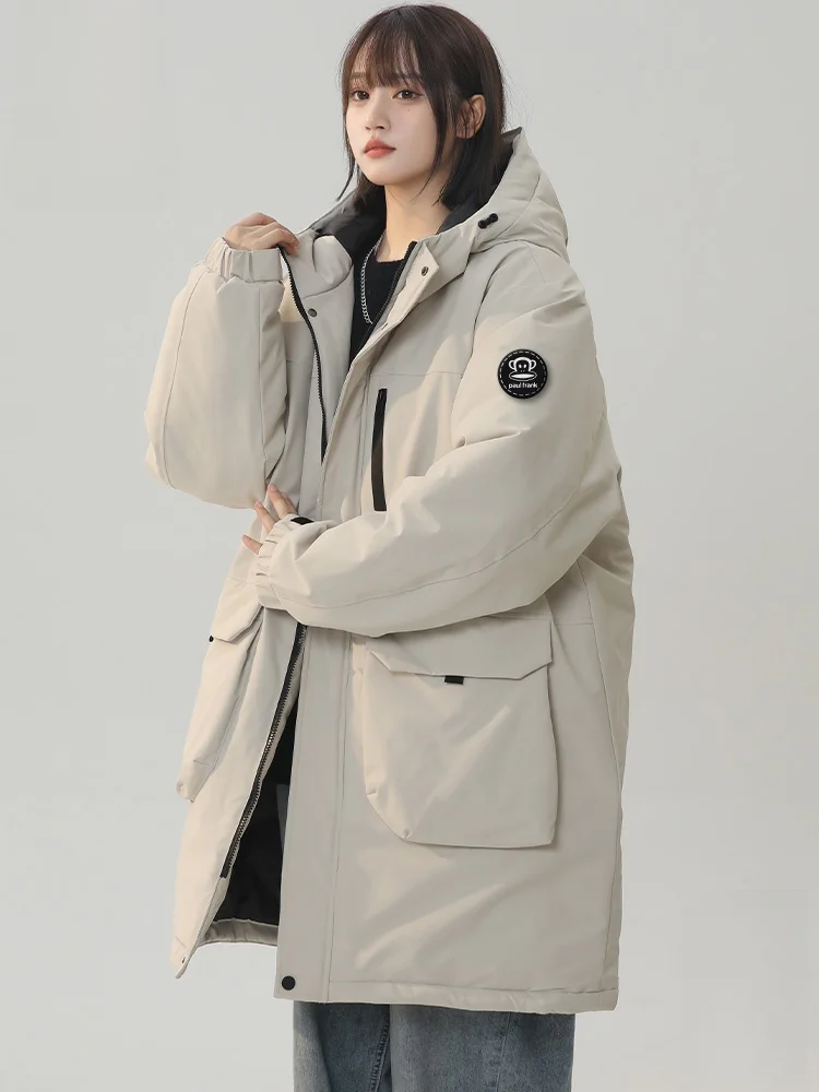 Зимняя утепленная куртка Paul Frank из хлопка с капюшоном, повседневная, молодежная, на молнии, с длинными рукавами, из полиэфирного волокна
Зимняя утепленная куртка Paul Frank из хлопка с капюшоном, повседневная, молодежная, на молнии, с длинными рукавами, из полиэфирного волокна