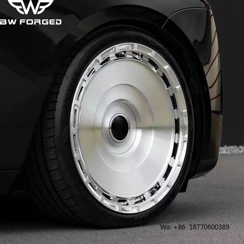 BW One-piece Design Polished Alloy Wheels Passenger Car Wheels 5x112 Silver 5x112 Wheels 19 Inch for Rolls-Royce Phantom
BW One-piece Design Polished Alloy Wheels Passenger Car Wheels 5x112 Silver 5x112 Wheels 19 Inch for Rolls-Royce Phantom
