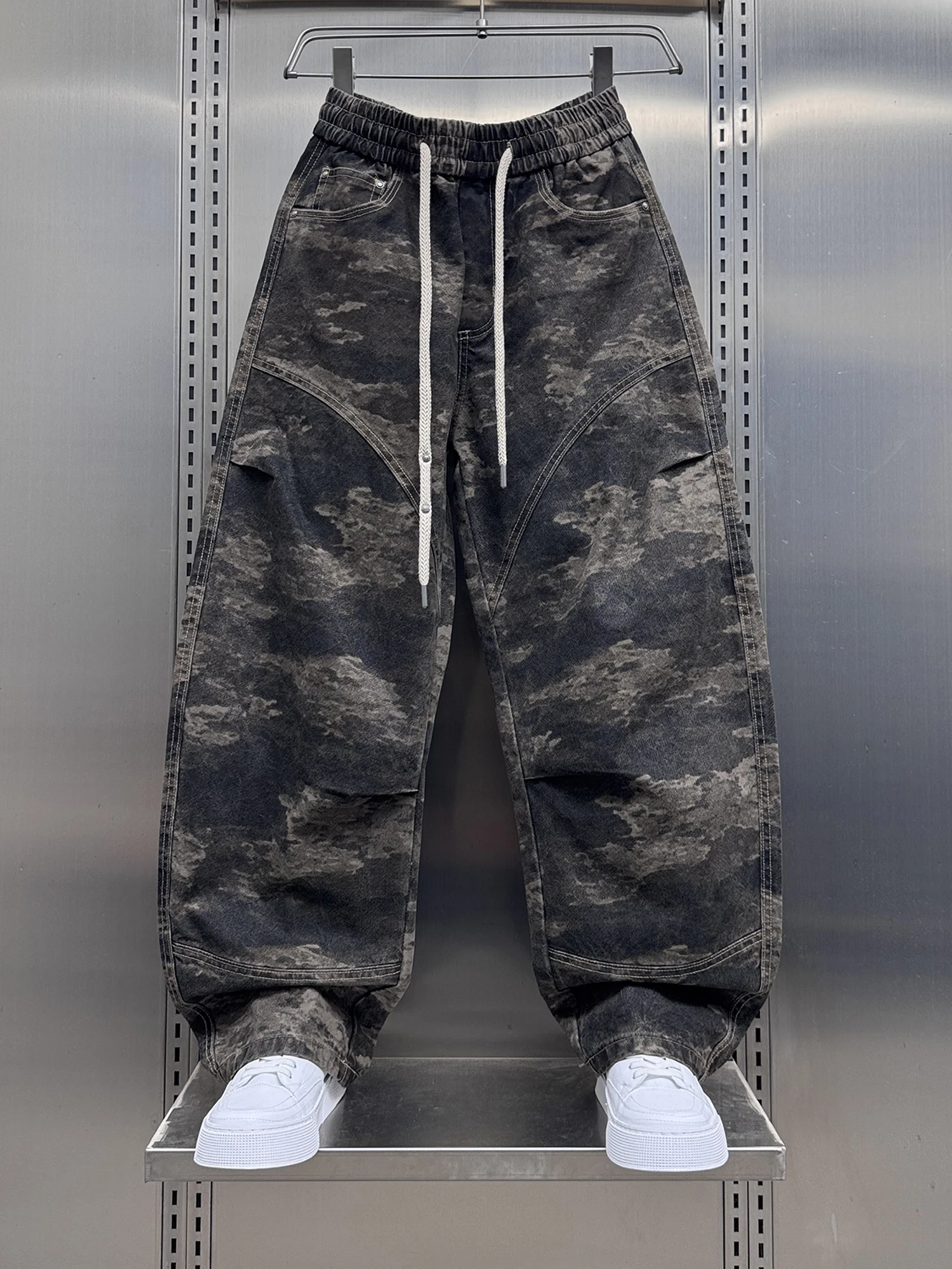 American Sle Camouflage Loose Leggings Casual Pants Men's Spring Autumn Straight Wide Leg Pants Workwear Casual Trousers
American Sle Camouflage Loose Leggings Casual Pants Men's Spring Autumn Straight Wide Leg Pants Workwear Casual Trousers