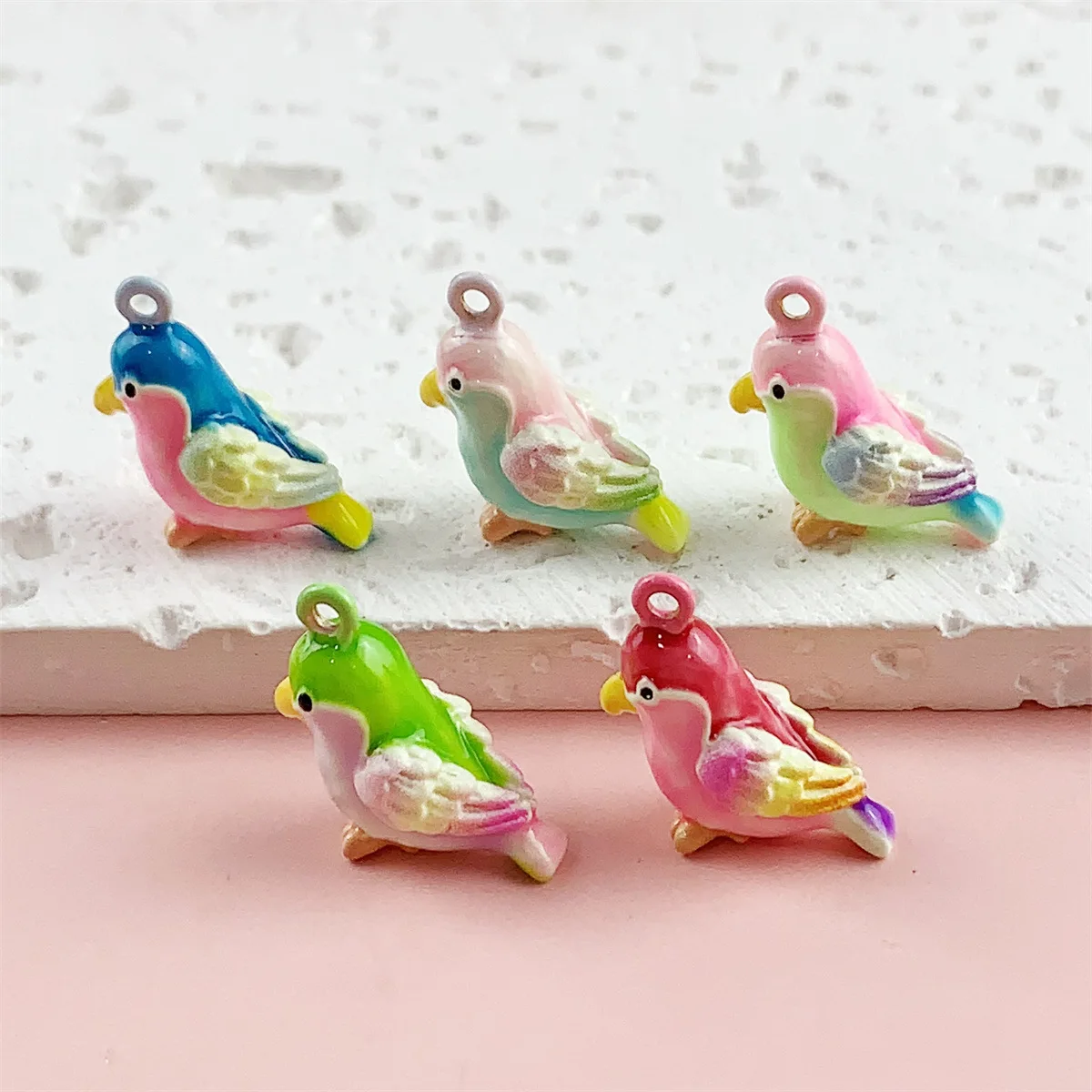 14pcs DIY Mix Alloy Oil-drop Solid Colorful Parrot Pendant Jewelry Accessories Bracelet Earrings
14pcs DIY Mix Alloy Oil-drop Solid Colorful Parrot Pendant Jewelry Accessories Bracelet Earrings