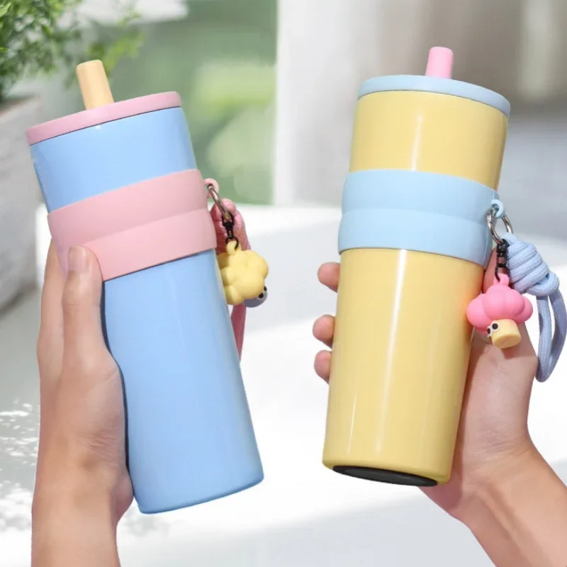 710ml Stainless Steel Tumbler with Straw & Handle, Insulated Thermal Mug for Car Office Travel hot water bottles thermos coffee
710ml Stainless Steel Tumbler with Straw & Handle, Insulated Thermal Mug for Car Office Travel hot water bottles thermos coffee