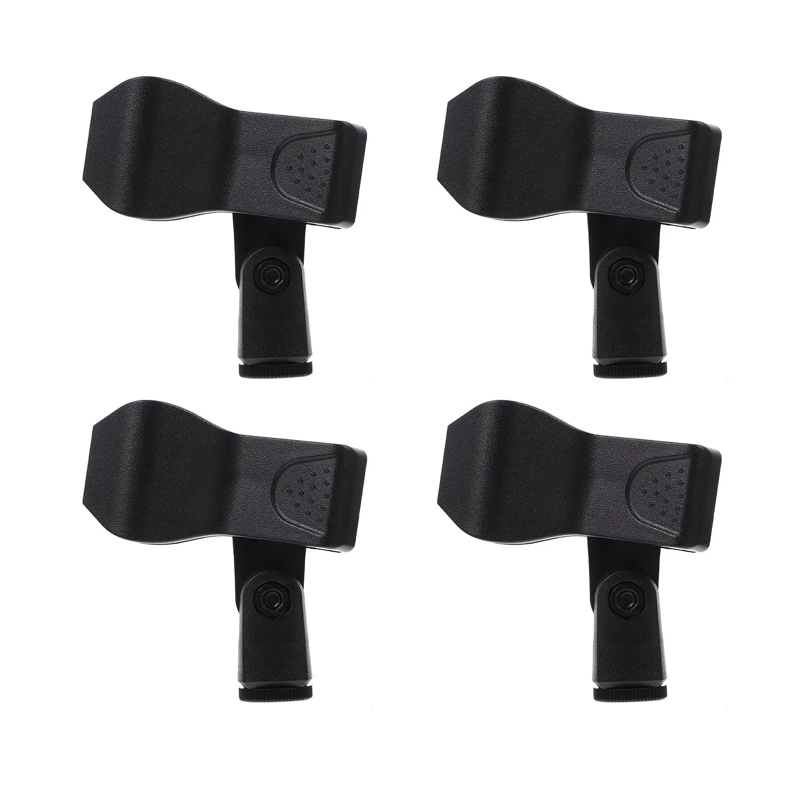 Microphone Clip 4 Pcs Plastic Adjustable Holder Durable Spring Clamp Universal Mic Stand Accessories Practical Grade
Microphone Clip 4 Pcs Plastic Adjustable Holder Durable Spring Clamp Universal Mic Stand Accessories Practical Grade
