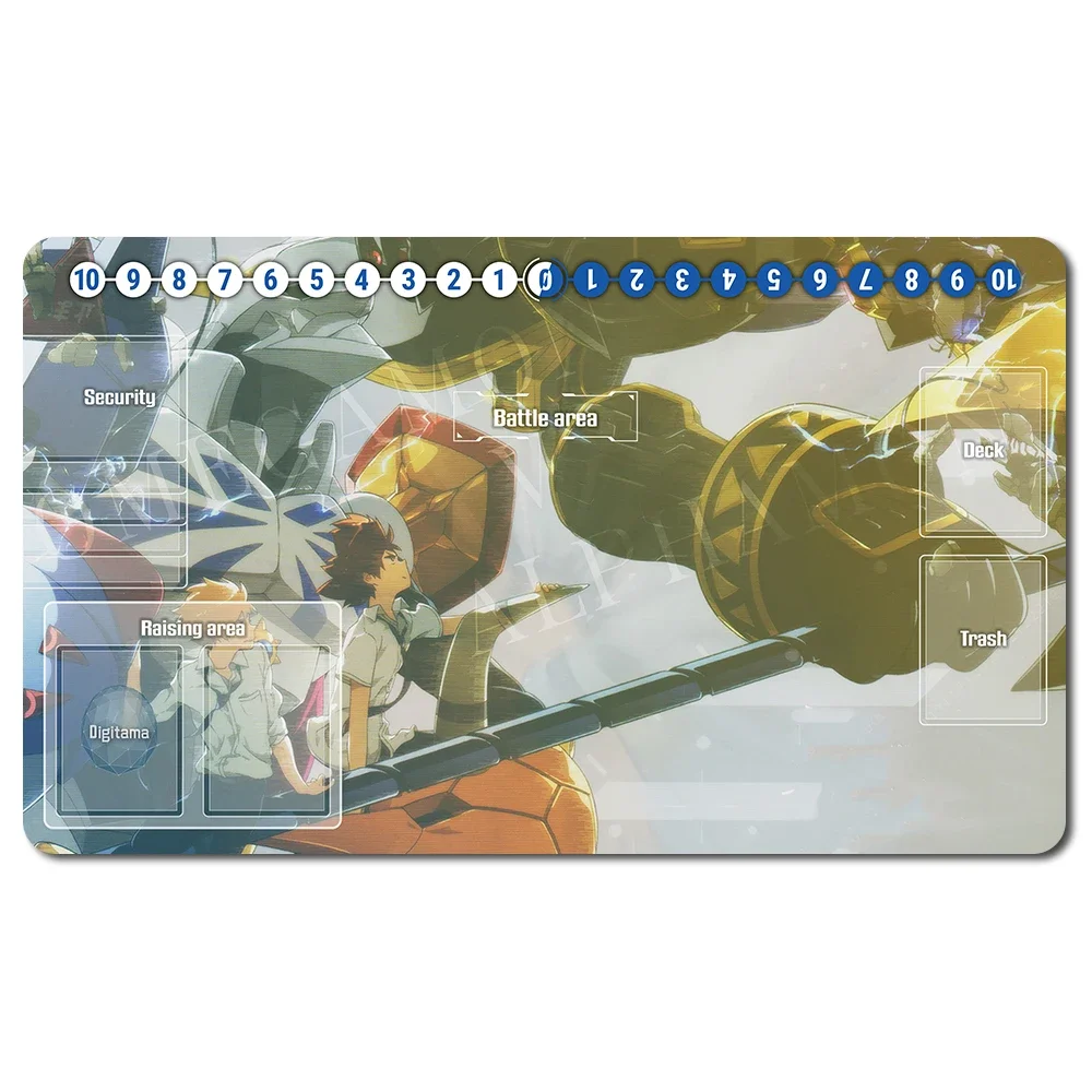 756812 - Настольный игровой коврик Digimon Playmat, размер 60X35 см, коврик для мыши, игровые коврики, совместимые с DTCG TCG CCG
756812 - Настольный игровой коврик Digimon Playmat, размер 60X35 см, коврик для мыши, игровые коврики, совместимые с DTCG TCG CCG