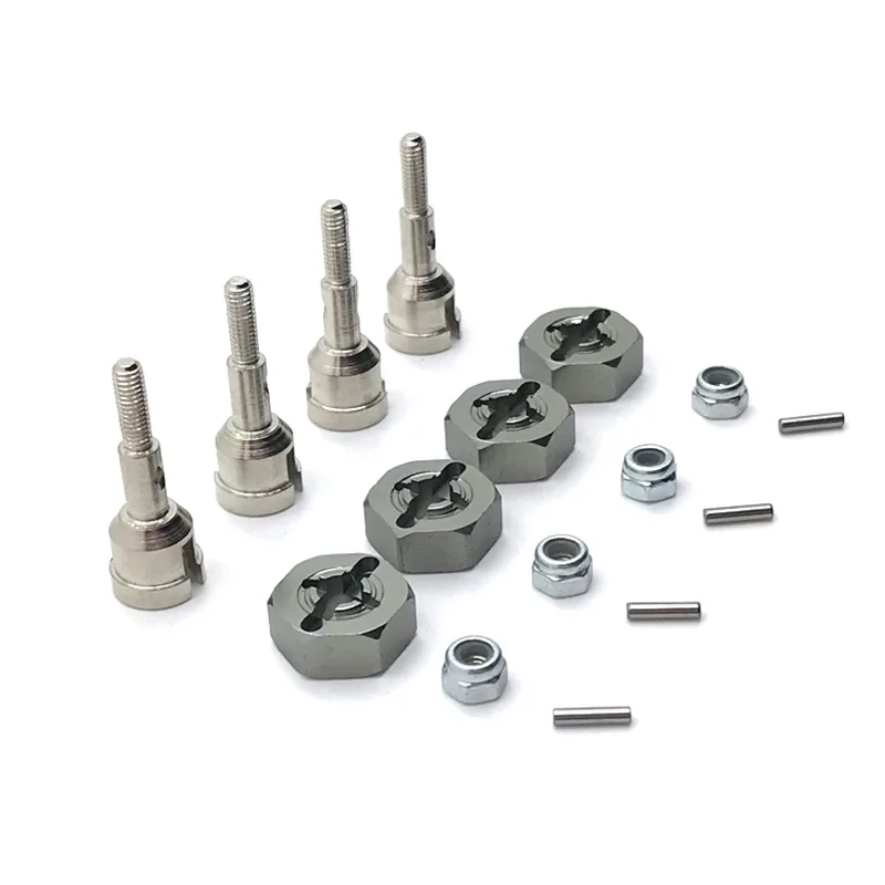 Metal Upgrade Front and Rear Axle Cups 12mm Adapter For WLtoys 1/18 A949 A959 A969 A979 K929 RC Car Parts
Metal Upgrade Front and Rear Axle Cups 12mm Adapter For WLtoys 1/18 A949 A959 A969 A979 K929 RC Car Parts