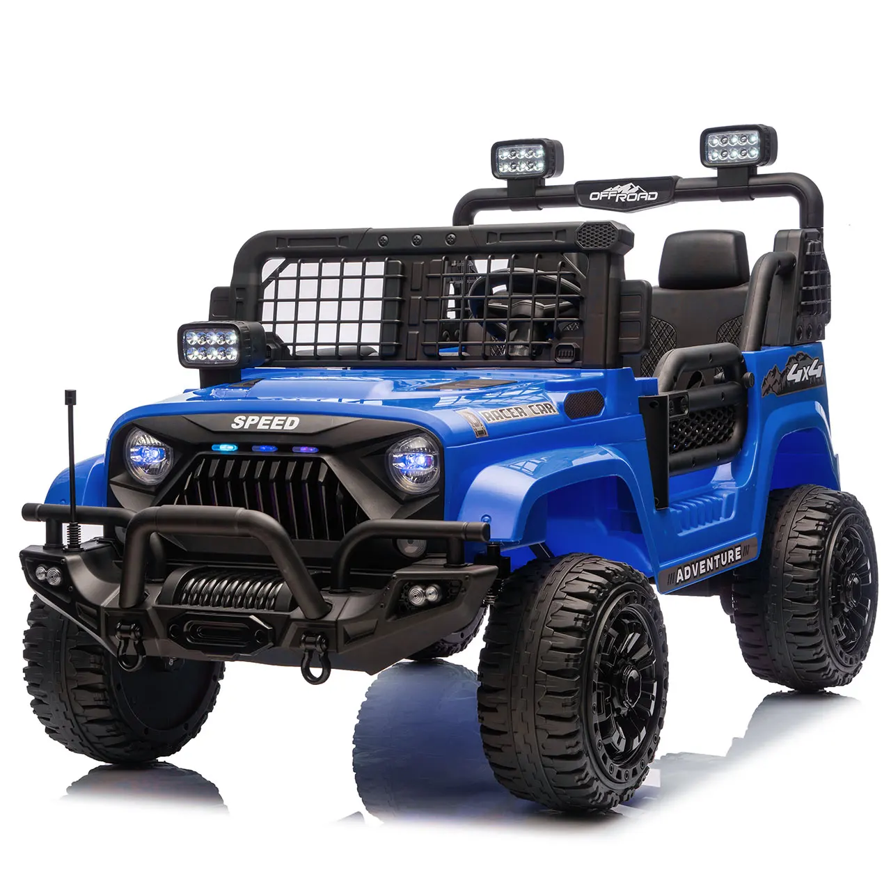 Kids Electric Ride On Toy 24V 80W Truck with Bluetooth Remote Control Suspension Music LED Lights Outdoor Play Safety Belt
Kids Electric Ride On Toy 24V 80W Truck with Bluetooth Remote Control Suspension Music LED Lights Outdoor Play Safety Belt