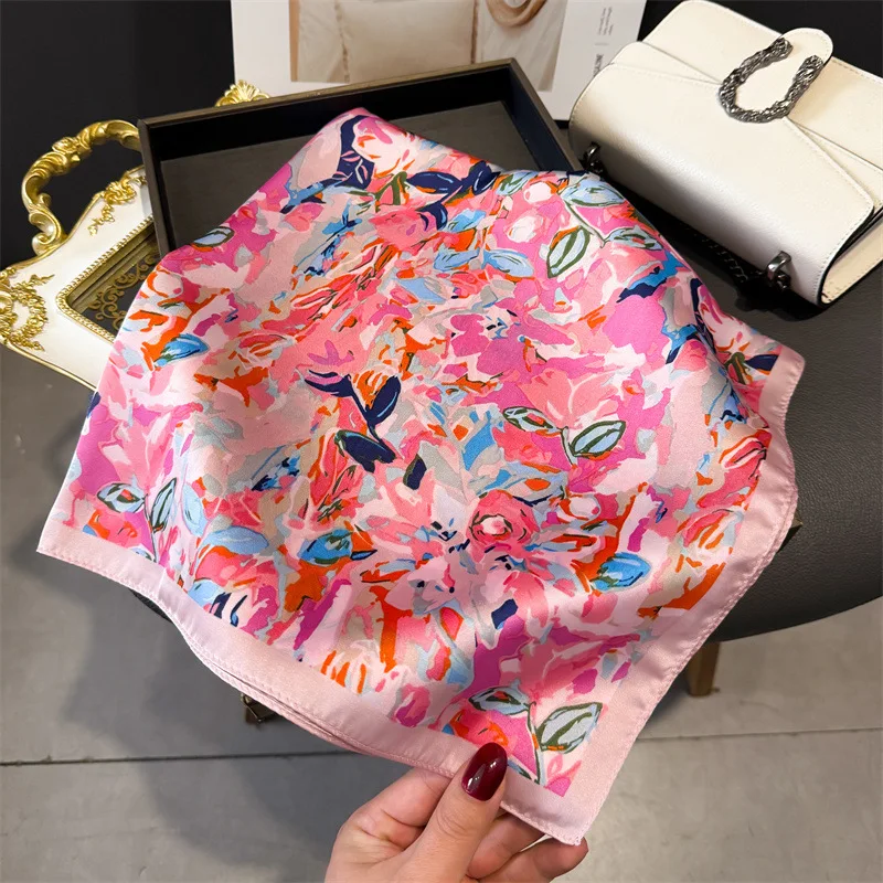 Luxury Hijab Silk Shawl and Wrap Cute Cat Print Scarf for Women Neckerchief Hair Band Wrist Headband Bandana 2025 Echarpe
Luxury Hijab Silk Shawl and Wrap Cute Cat Print Scarf for Women Neckerchief Hair Band Wrist Headband Bandana 2025 Echarpe