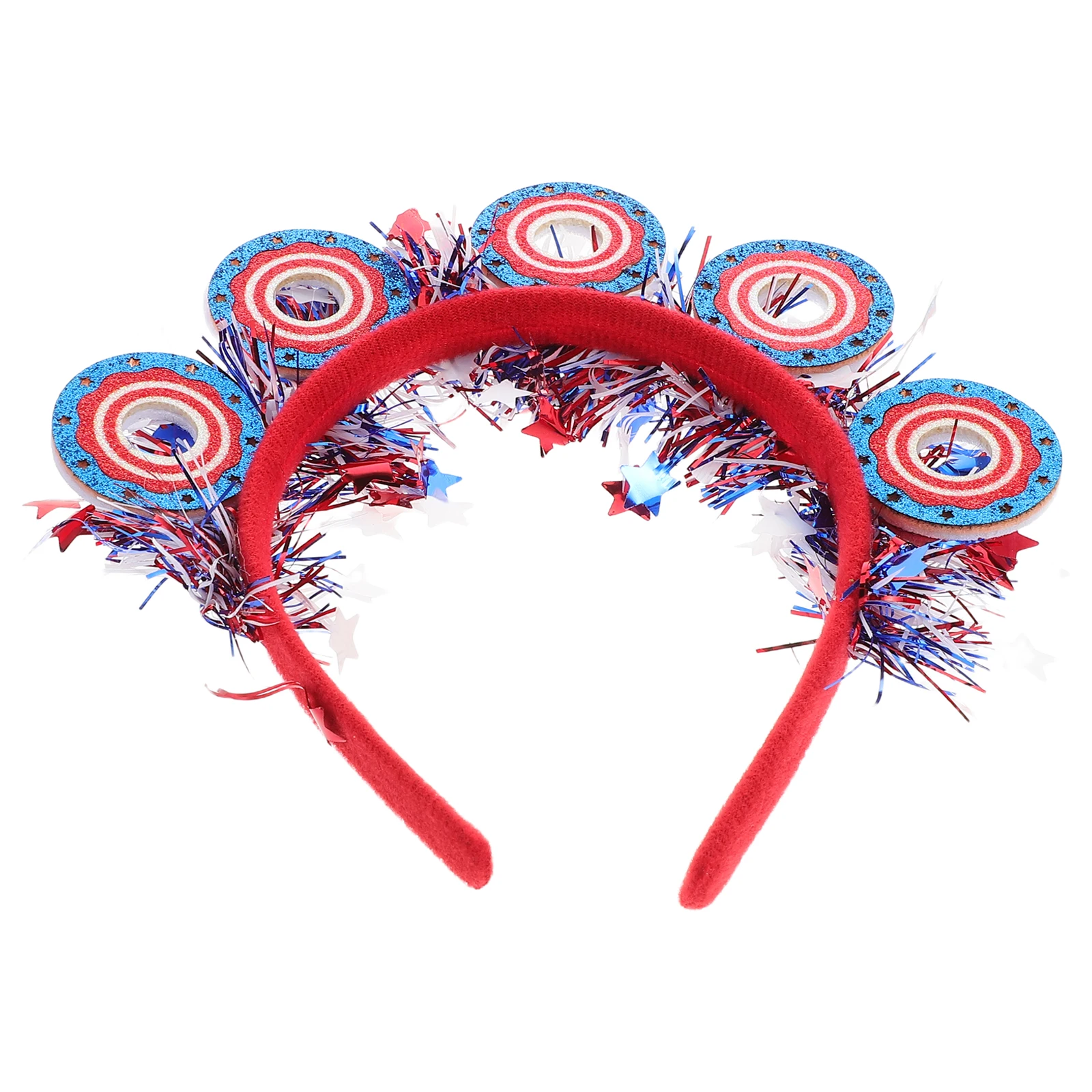 American Independent Headband Red White Donut Garland Patriotic Hair Accessories USA Themed Cosplay Supplies Party
American Independent Headband Red White Donut Garland Patriotic Hair Accessories USA Themed Cosplay Supplies Party