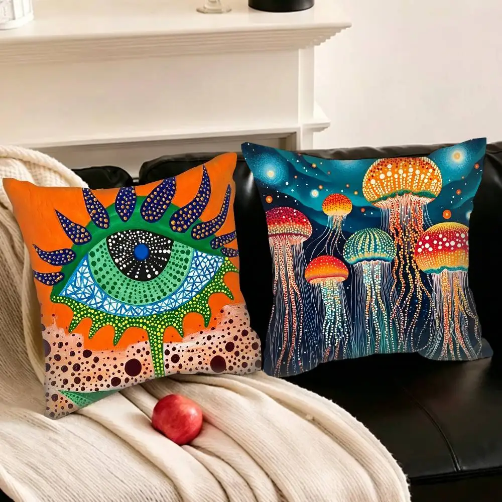 Y-Yayoi K-Kusama Art Various Sizes Square Pillowcase For Car Home Bedchamber Decor
Y-Yayoi K-Kusama Art Various Sizes Square Pillowcase For Car Home Bedchamber Decor