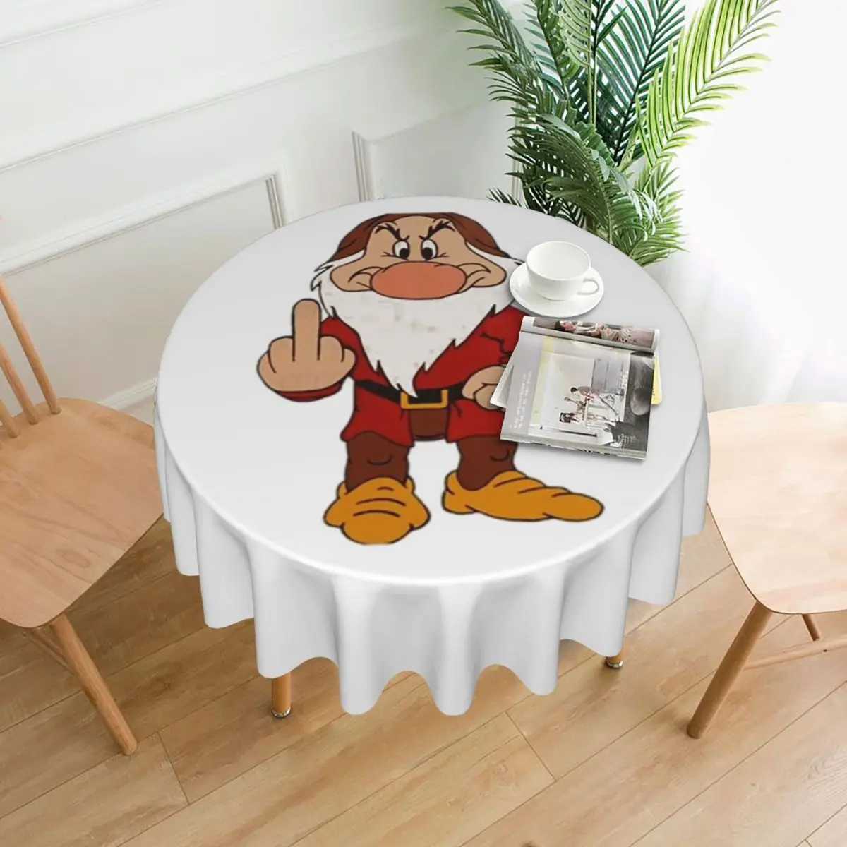 Водонепроницаемая круглая скатерть Grumpy Dwarf (23), маслостойкая скатерть для кухонных мероприятий, чехол для обеденного стола 60 дюймов
Водонепроницаемая круглая скатерть Grumpy Dwarf (23), маслостойкая скатерть для кухонных мероприятий, чехол для обеденного стола 60 дюймов