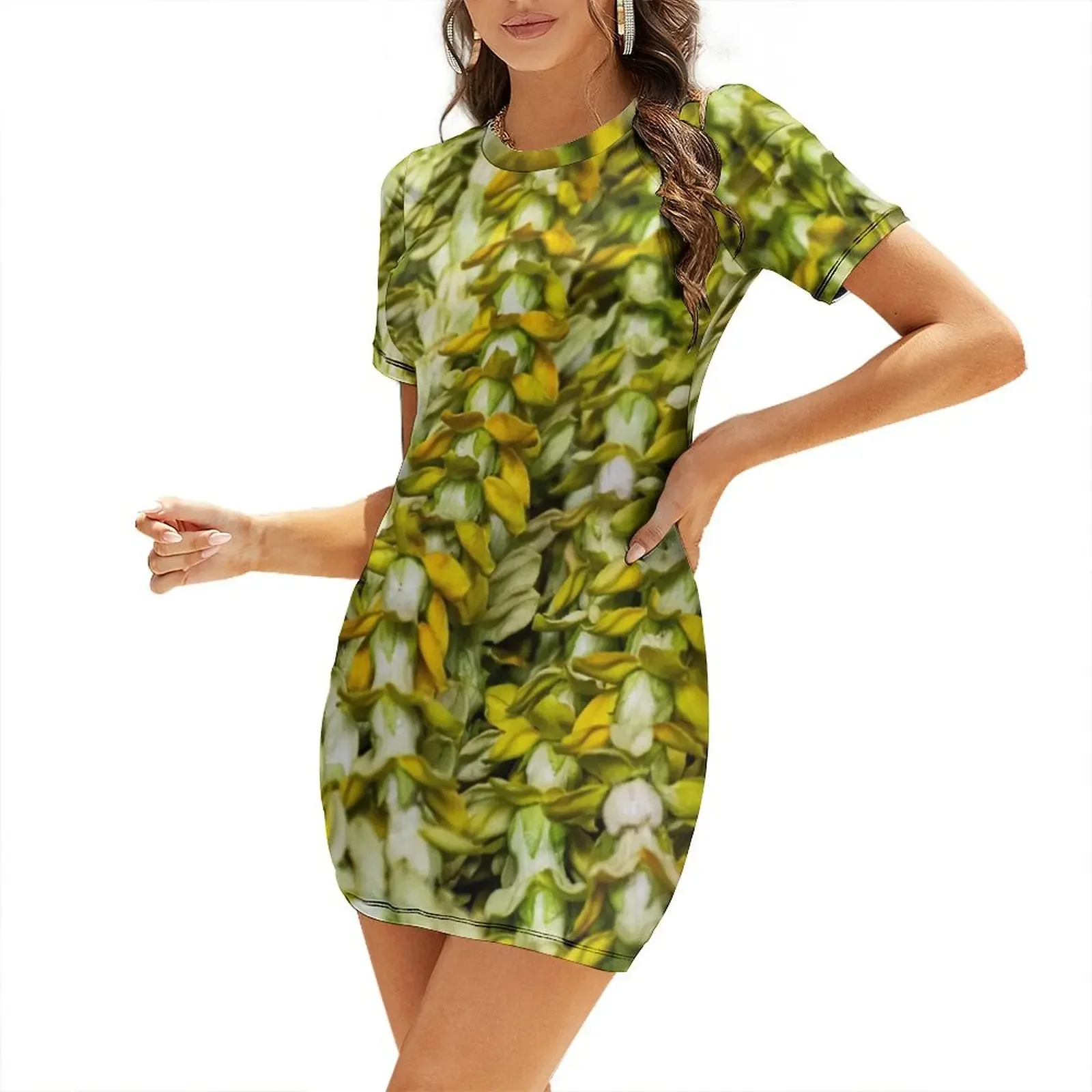 Lei Pakalana Short-Sleeved Dress elegant dress long sleeve dress evening dresses ladies
Lei Pakalana Short-Sleeved Dress elegant dress long sleeve dress evening dresses ladies