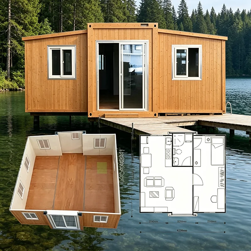 20ft Portable Foldable Container House Lightweight Modular Camping Villa Waterproof Windproof Tiny House For Mountain Holiday
20ft Portable Foldable Container House Lightweight Modular Camping Villa Waterproof Windproof Tiny House For Mountain Holiday