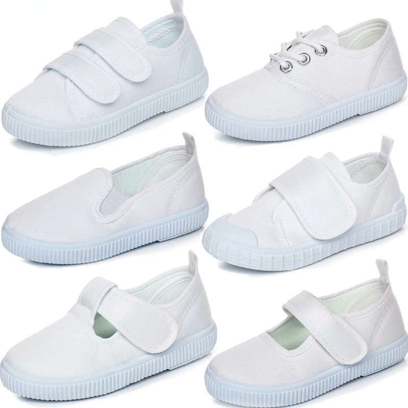 New Children's Little White Shoes Mother-Daughter Matching Shoes Girls Canvas Sneakers Student Sports Meeting White Shoes Kids
New Children's Little White Shoes Mother-Daughter Matching Shoes Girls Canvas Sneakers Student Sports Meeting White Shoes Kids