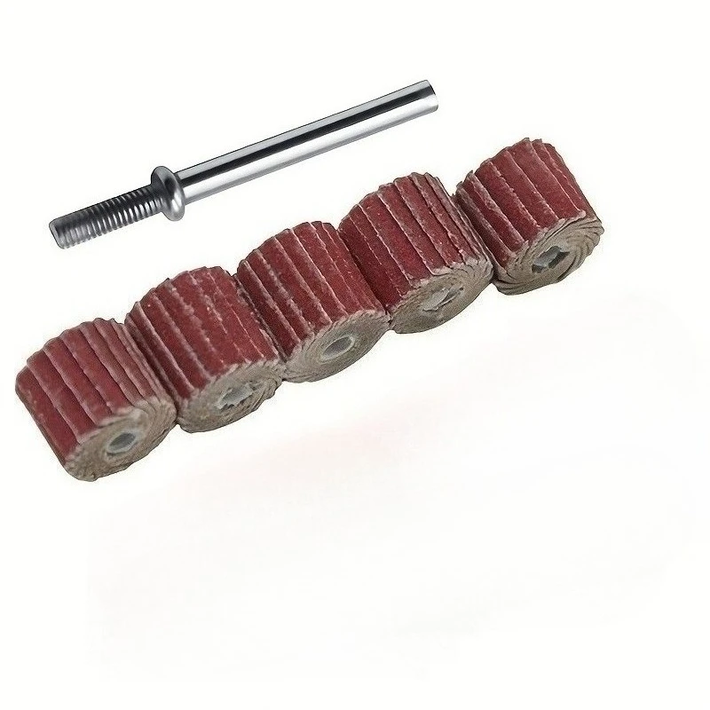 High-Quality Flap Wheel -5pcs 80 Grit Sanding Heads + 1pc 3mm Shank Mandrel for Metal Surface Polishing & Trimming
High-Quality Flap Wheel -5pcs 80 Grit Sanding Heads + 1pc 3mm Shank Mandrel for Metal Surface Polishing & Trimming