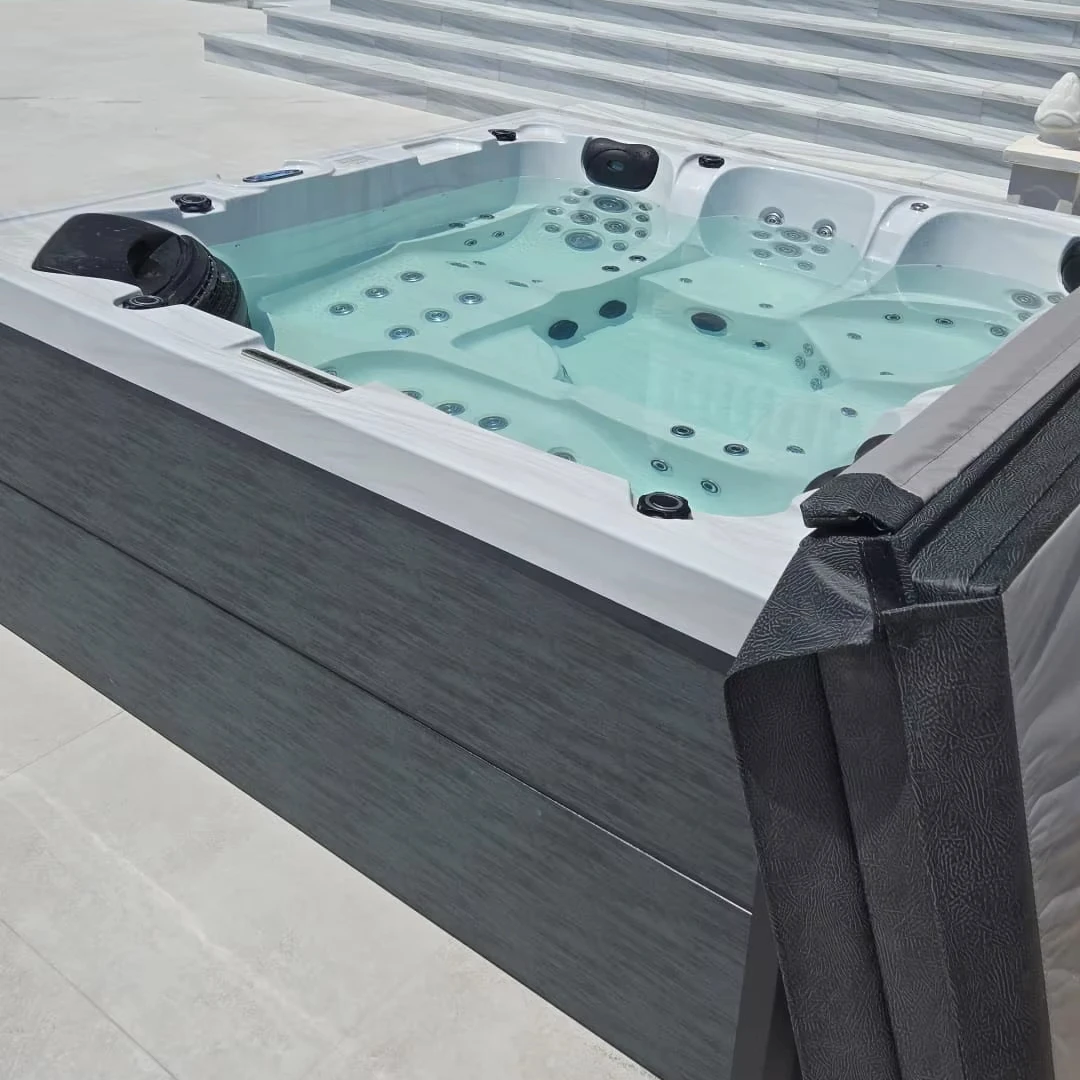 Acrylic Outdoor 5 Person Massage Whirlpool Bathtub Hot Tub Jaccuzzis Spa Garden Gazebo Balboa Tub for Sale
Acrylic Outdoor 5 Person Massage Whirlpool Bathtub Hot Tub Jaccuzzis Spa Garden Gazebo Balboa Tub for Sale