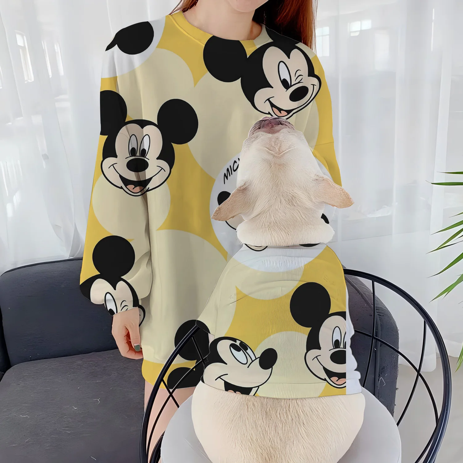 Casual Sweatshirts Disney Round Neck Parent-Child Clothes Winter Women 2024 Dog Clothing Long Sleeve Minnie Mouse Autumn Puppy
Casual Sweatshirts Disney Round Neck Parent-Child Clothes Winter Women 2024 Dog Clothing Long Sleeve Minnie Mouse Autumn Puppy