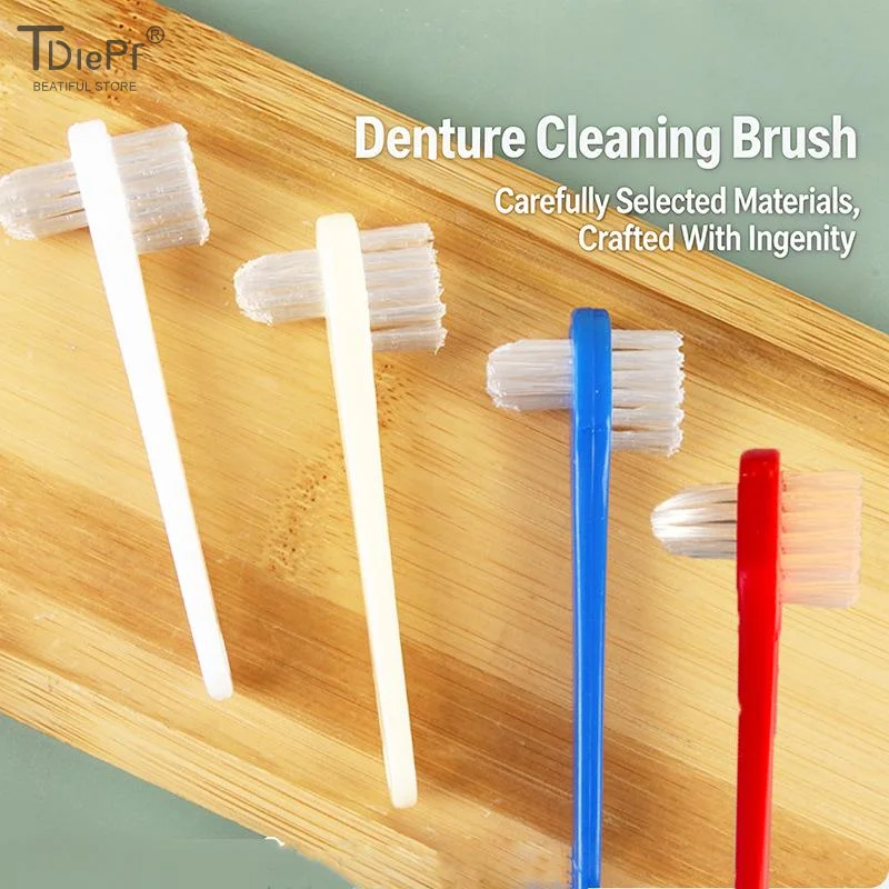 Advanced T-shape Dual Head Denture Brush Providing Top-quality False Teeth Care
Advanced T-shape Dual Head Denture Brush Providing Top-quality False Teeth Care
