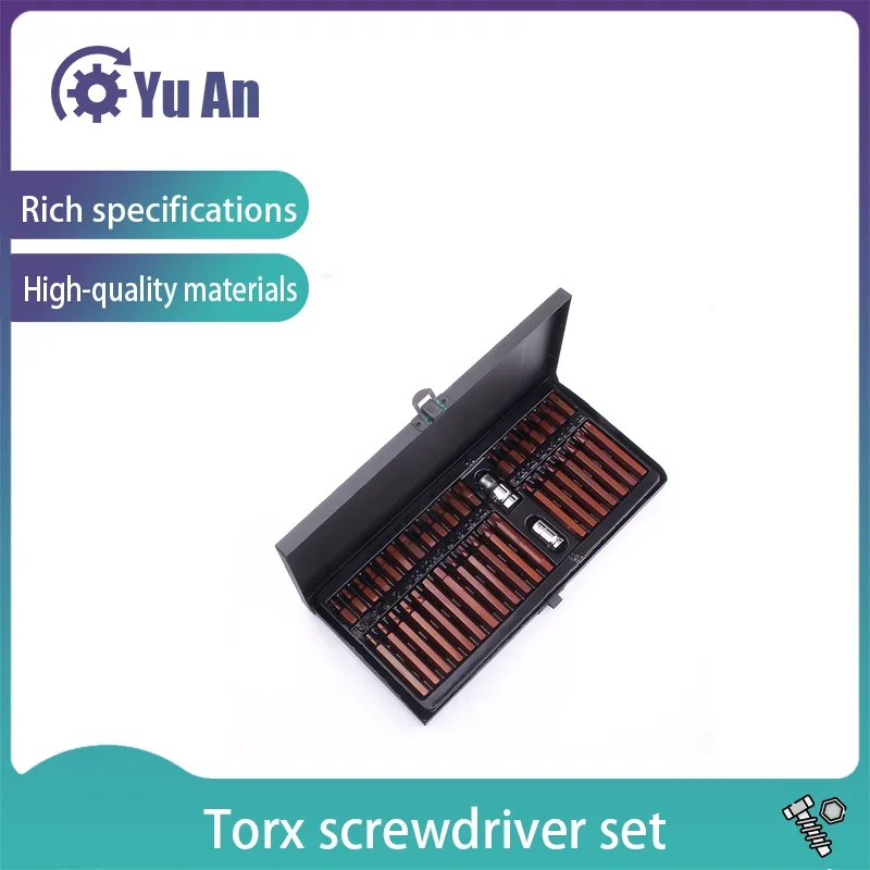 40PCS/ Torx Screwdriver Set Precision Screwdriver Repair Tool Batch Head Socket Combination Hand Screwdriver Set Tools for car
40PCS/ Torx Screwdriver Set Precision Screwdriver Repair Tool Batch Head Socket Combination Hand Screwdriver Set Tools for car