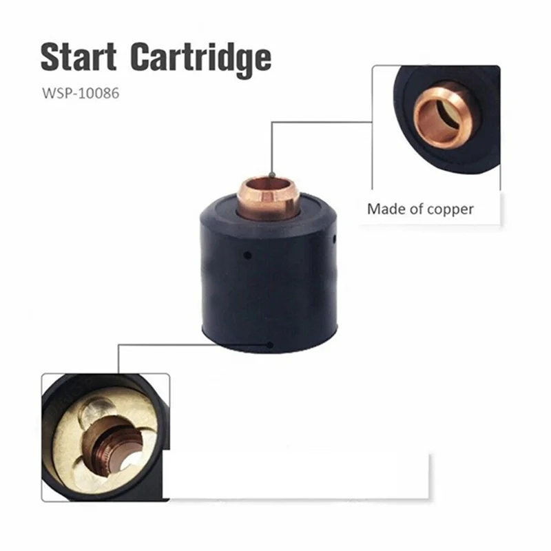 TFORU-2Pcs 9-8213 Start Cartridges Fit For Thermal Dynamics SL60/100 Plasma Consumable Cutting Torch Cutting Torch
TFORU-2Pcs 9-8213 Start Cartridges Fit For Thermal Dynamics SL60/100 Plasma Consumable Cutting Torch Cutting Torch