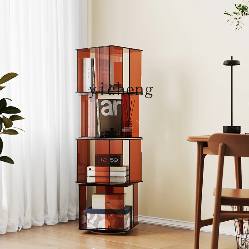 ZC acrylic rotating rack household living room locker Nordic light luxury locker
ZC acrylic rotating rack household living room locker Nordic light luxury locker