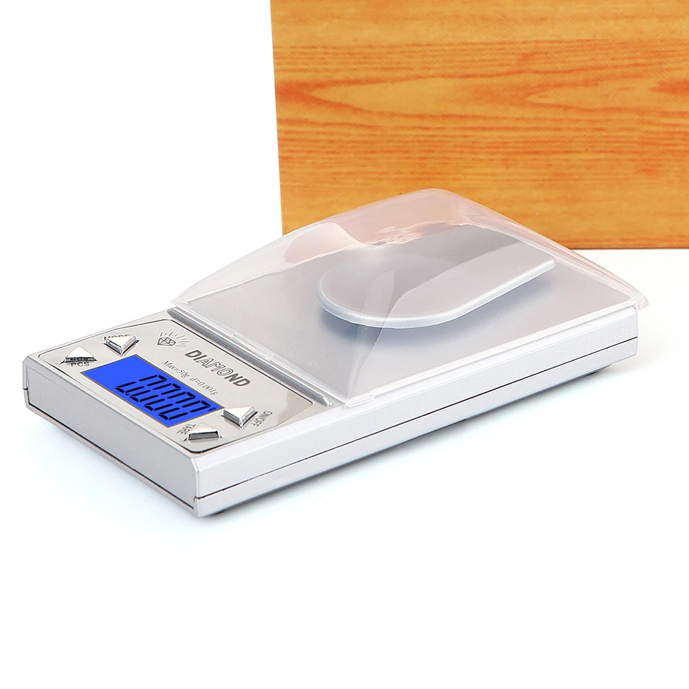 High Precision 0.001g Digital Jewelry Scale Pocket Electronic Gram Kitchen Scale LCD Display Compact Design for Medicinal
High Precision 0.001g Digital Jewelry Scale Pocket Electronic Gram Kitchen Scale LCD Display Compact Design for Medicinal