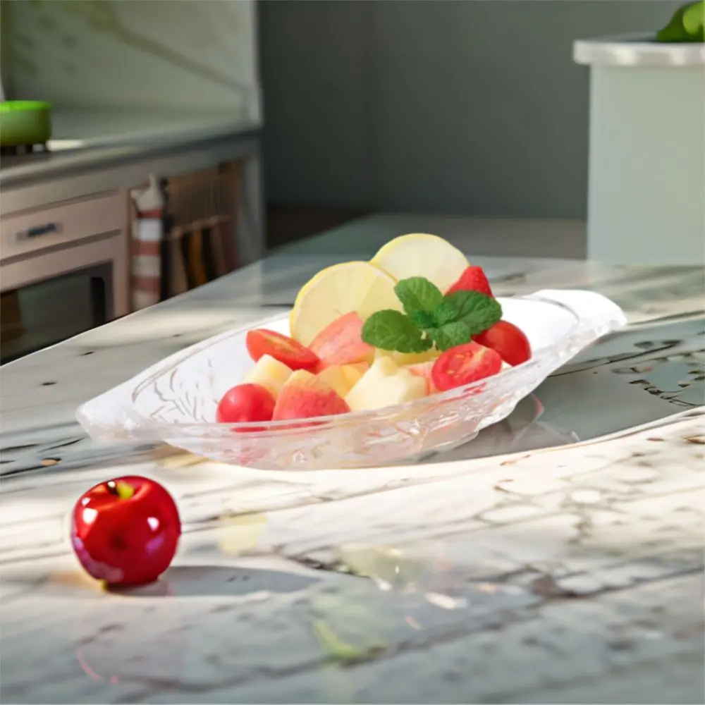 2pcs Tableware Acrylic Boat Shaped Ice Cream Bowl Transparent Large Size Salad Serving Bowl Dessert Plate Hotels
2pcs Tableware Acrylic Boat Shaped Ice Cream Bowl Transparent Large Size Salad Serving Bowl Dessert Plate Hotels