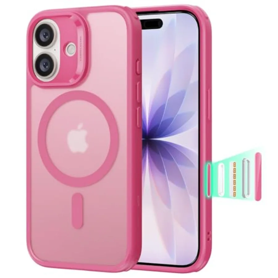 for Case, Camera Control Cover, Compatible with MagSafe, Shockproof Military-Grade Protection, Magnetic Phone Case for, Classic
for Case, Camera Control Cover, Compatible with MagSafe, Shockproof Military-Grade Protection, Magnetic Phone Case for, Classic