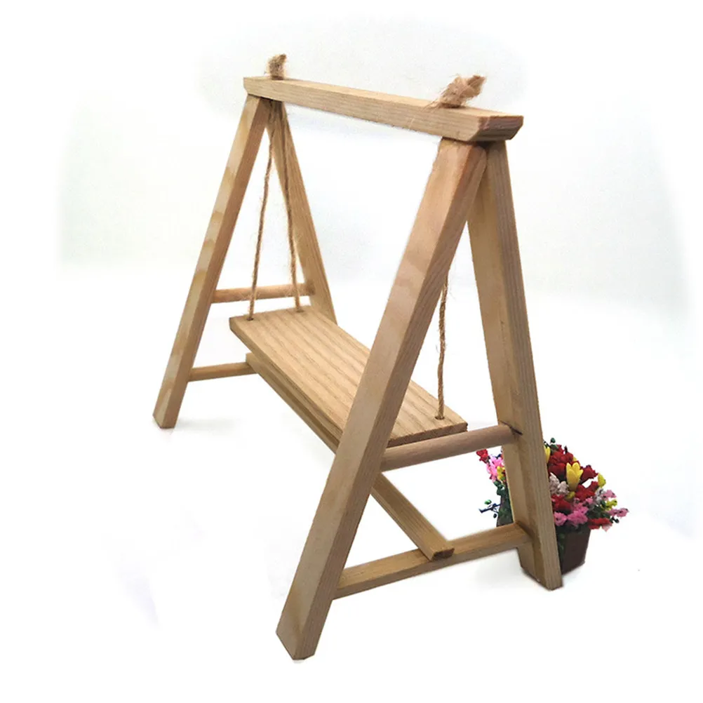 1Pcs Miniature Wooden Swing for Dollhouse Living Room Decor Premium Solid Wood DIY Painting Prop Ergonomic Lightweight Stable
1Pcs Miniature Wooden Swing for Dollhouse Living Room Decor Premium Solid Wood DIY Painting Prop Ergonomic Lightweight Stable