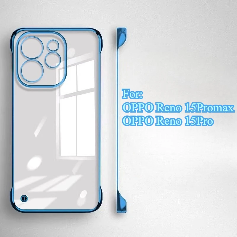 Clear Plating Frameless Shockproof Case For OPPO Reno 15 Pro Max Global 15C Ultra-Thin Hard PC Phone Back Cover
Clear Plating Frameless Shockproof Case For OPPO Reno 15 Pro Max Global 15C Ultra-Thin Hard PC Phone Back Cover