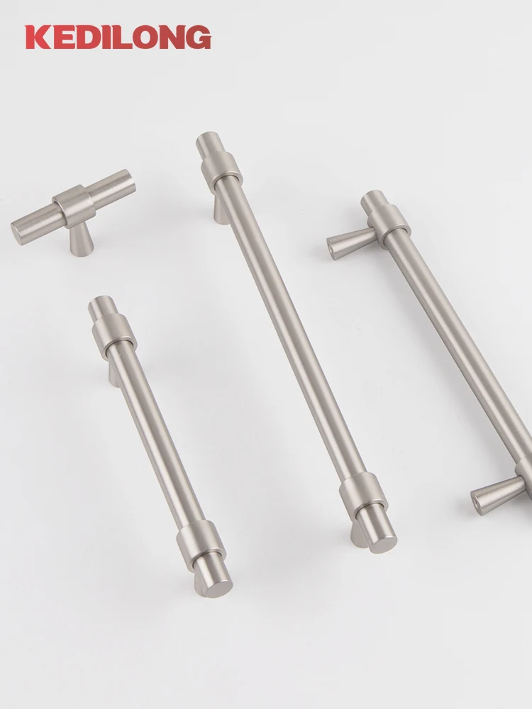 KEDLO Modern minimalist solid brass long Pull furniture hardware kitchen cabinets brushed nickel handles
KEDLO Modern minimalist solid brass long Pull furniture hardware kitchen cabinets brushed nickel handles