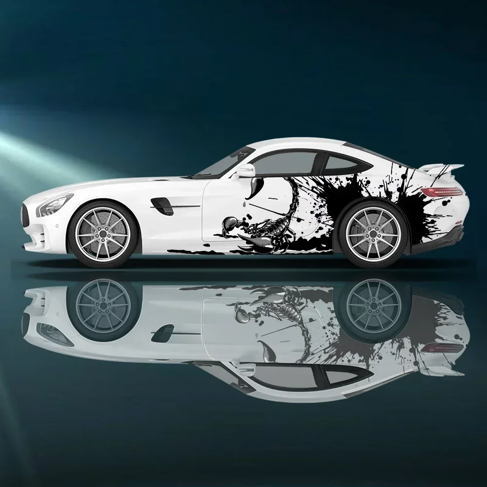 Scorpion Splashe Ink Car Vinyl Wraps Decal Self-adhesive PVC Anti Scratch Sticker Suitable for Trucks SUV Decor Auto Accessories
Scorpion Splashe Ink Car Vinyl Wraps Decal Self-adhesive PVC Anti Scratch Sticker Suitable for Trucks SUV Decor Auto Accessories