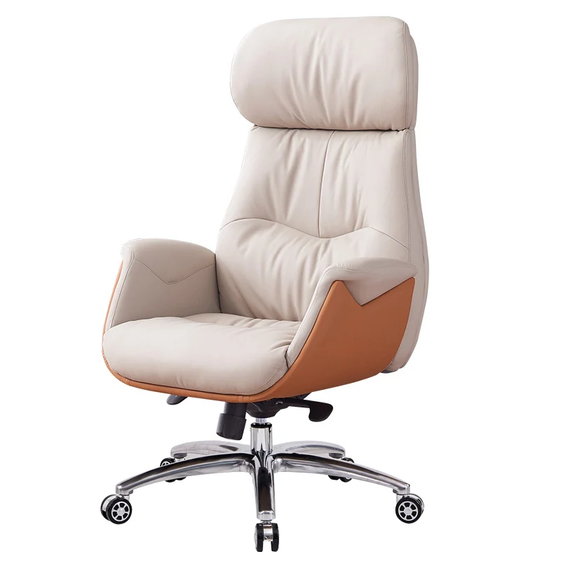 Luxury Genuine Leather boss Office Chair Computer Office Chair Comfortable Home Use High Back Ergonomic Adjustable Office Chair
Luxury Genuine Leather boss Office Chair Computer Office Chair Comfortable Home Use High Back Ergonomic Adjustable Office Chair