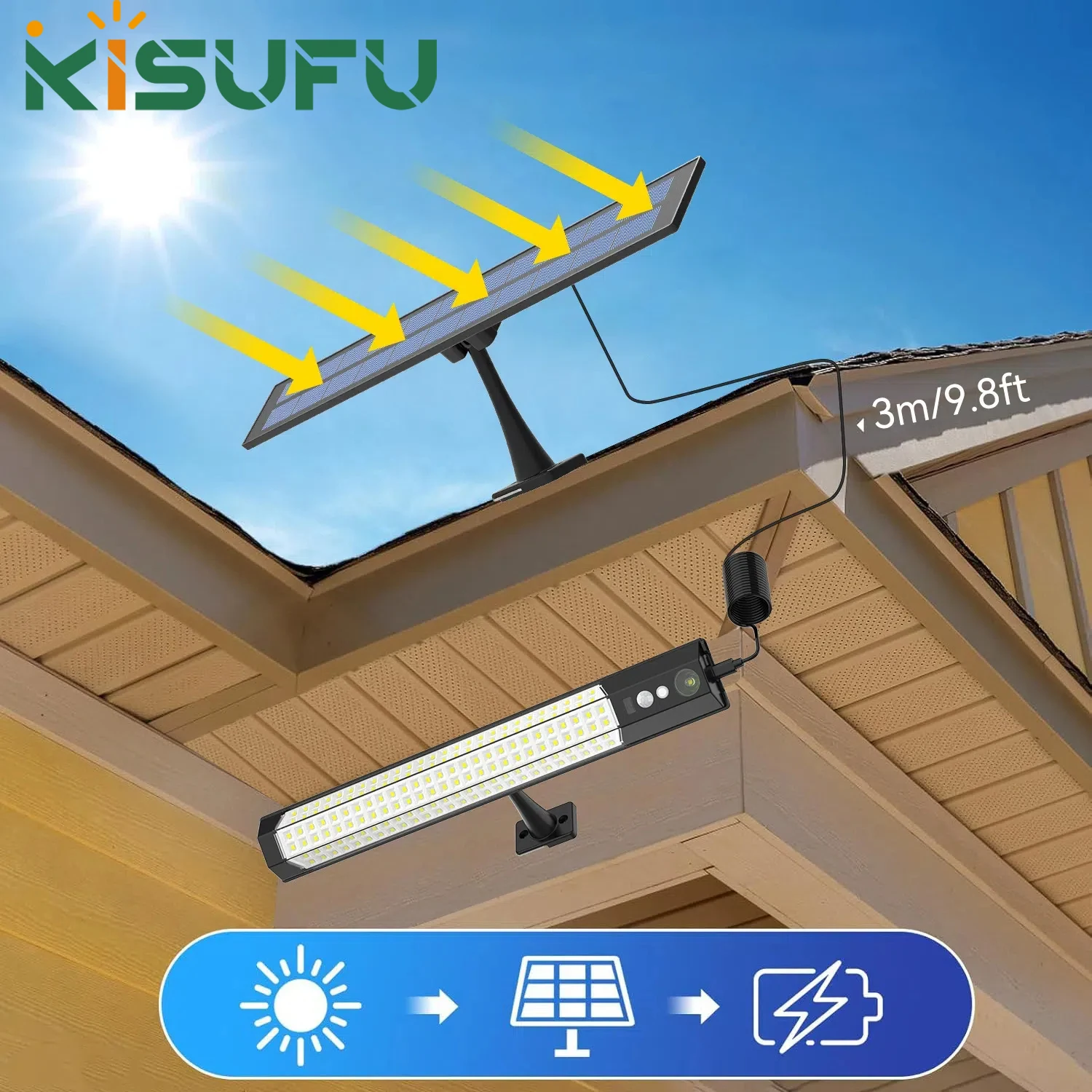 Outdoor Solar Light With Motion Sensor 316/158 LED Waterproof LED Split Landscape Garden Street Lights 3 Meter Cable Wall Lamp
Outdoor Solar Light With Motion Sensor 316/158 LED Waterproof LED Split Landscape Garden Street Lights 3 Meter Cable Wall Lamp
