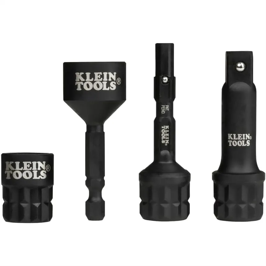 Impact Socket Adapter Set 4 Pieces For 3/8-Inch Drive Tools With Flip Sockets And Impact Drivers For KNECT M And S Systems
Impact Socket Adapter Set 4 Pieces For 3/8-Inch Drive Tools With Flip Sockets And Impact Drivers For KNECT M And S Systems
