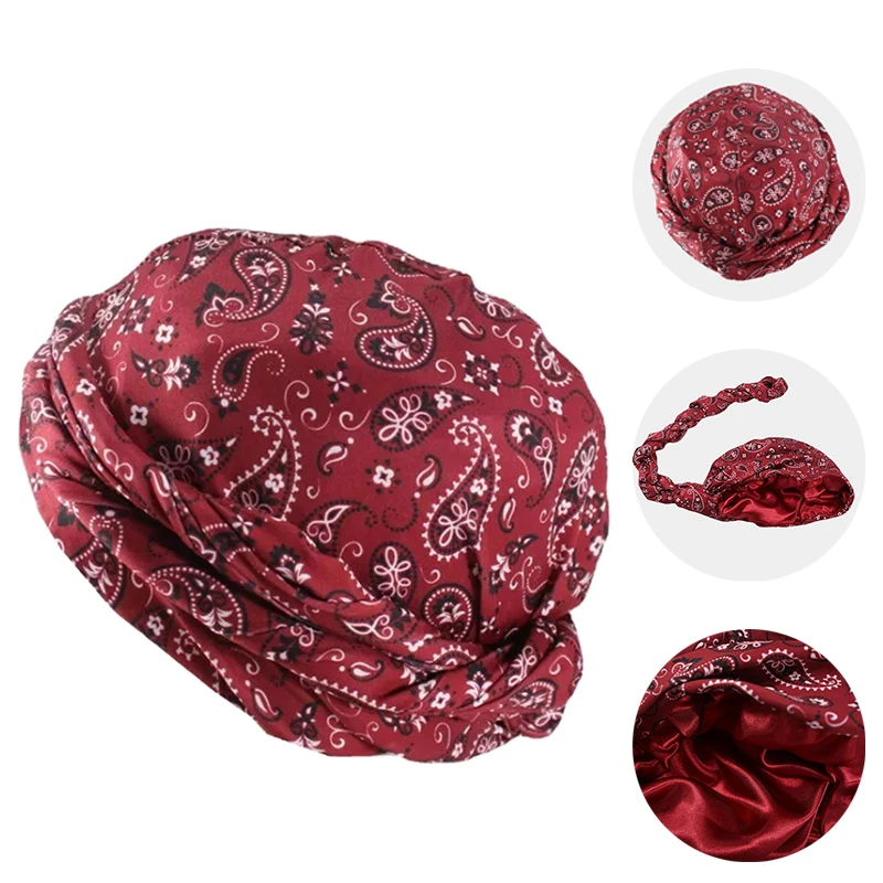 Men Women Paisley Print Headscarf Pirate Hat Outdoor Sport Cycling Bandana Sweat Absorbant Muslim Turban Bohe Style Head Wrap
Men Women Paisley Print Headscarf Pirate Hat Outdoor Sport Cycling Bandana Sweat Absorbant Muslim Turban Bohe Style Head Wrap