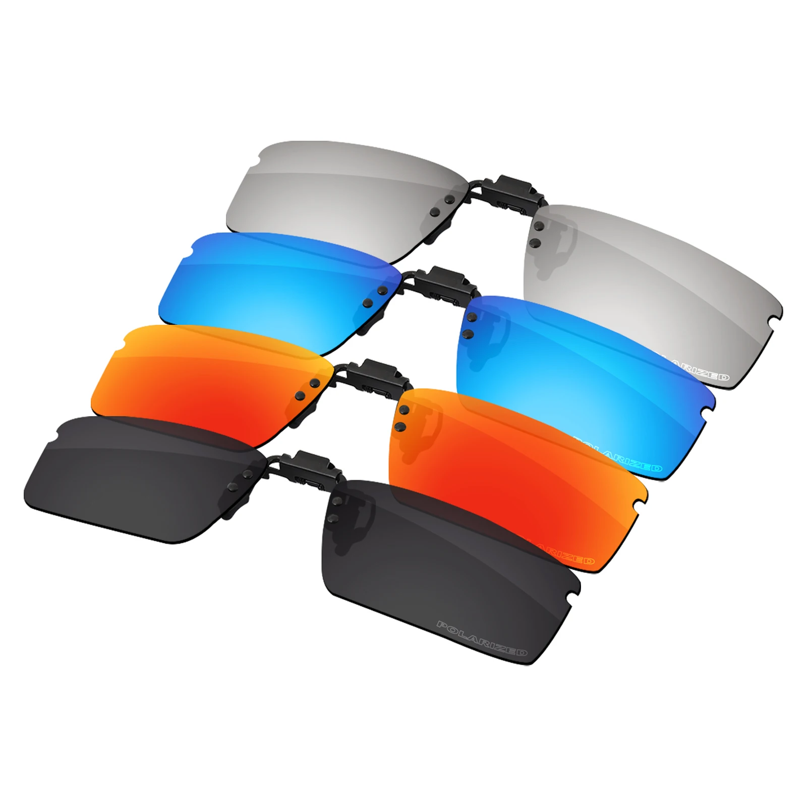 ELuxonsight Flip Up Polarized Clip-on Sunglasses Anti Glare Clip onto Glasses for Oakley Top Spinner 4B OX3136 53mm Sunglasses
ELuxonsight Flip Up Polarized Clip-on Sunglasses Anti Glare Clip onto Glasses for Oakley Top Spinner 4B OX3136 53mm Sunglasses