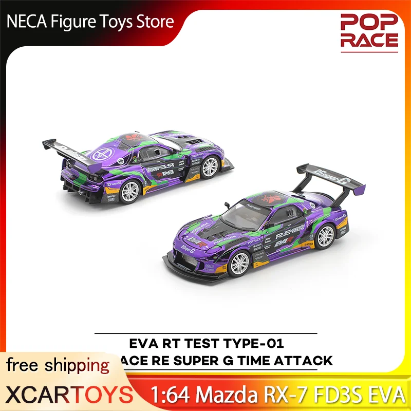 Pre-Sale XCARTOYS & POP RACE 1:64 Mazda RX-7 FD3S EVA RT Test Type-01 Diecast Model Car S67-01 Car Toy Gift For Adults & Fans
Pre-Sale XCARTOYS & POP RACE 1:64 Mazda RX-7 FD3S EVA RT Test Type-01 Diecast Model Car S67-01 Car Toy Gift For Adults & Fans
