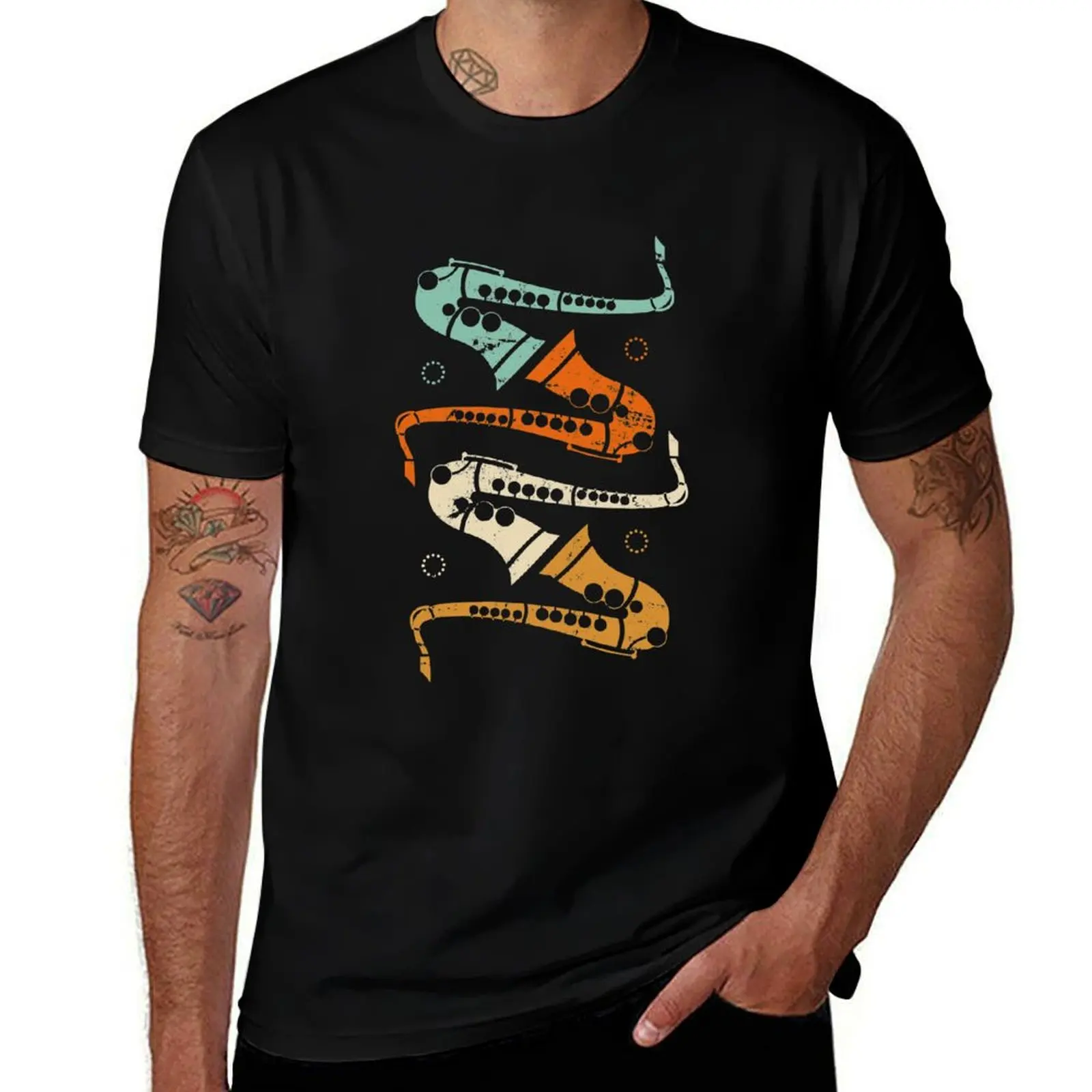 Retro saxophone T-Shirt t shirts with prints man t shirt designer man t shirts graphic T-shirt
Retro saxophone T-Shirt t shirts with prints man t shirt designer man t shirts graphic T-shirt