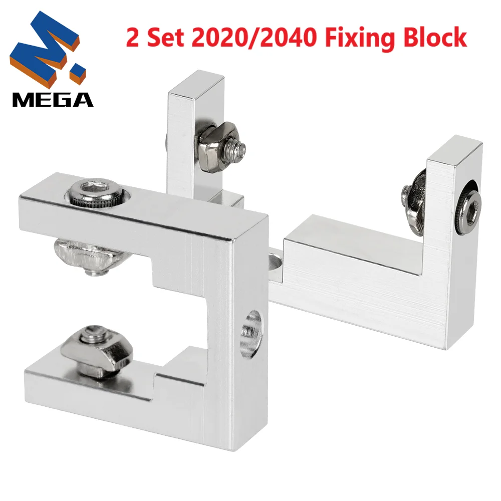 2 Set 2020 2040 Aluminum Alloy Profile Fixing Block 3D Printer Parts For MGN12 Linear Guide Rail Fixed Block For Ender 3
2 Set 2020 2040 Aluminum Alloy Profile Fixing Block 3D Printer Parts For MGN12 Linear Guide Rail Fixed Block For Ender 3